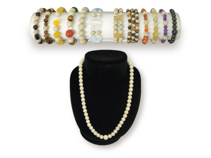 北投石 ブレスレット・ネックレス